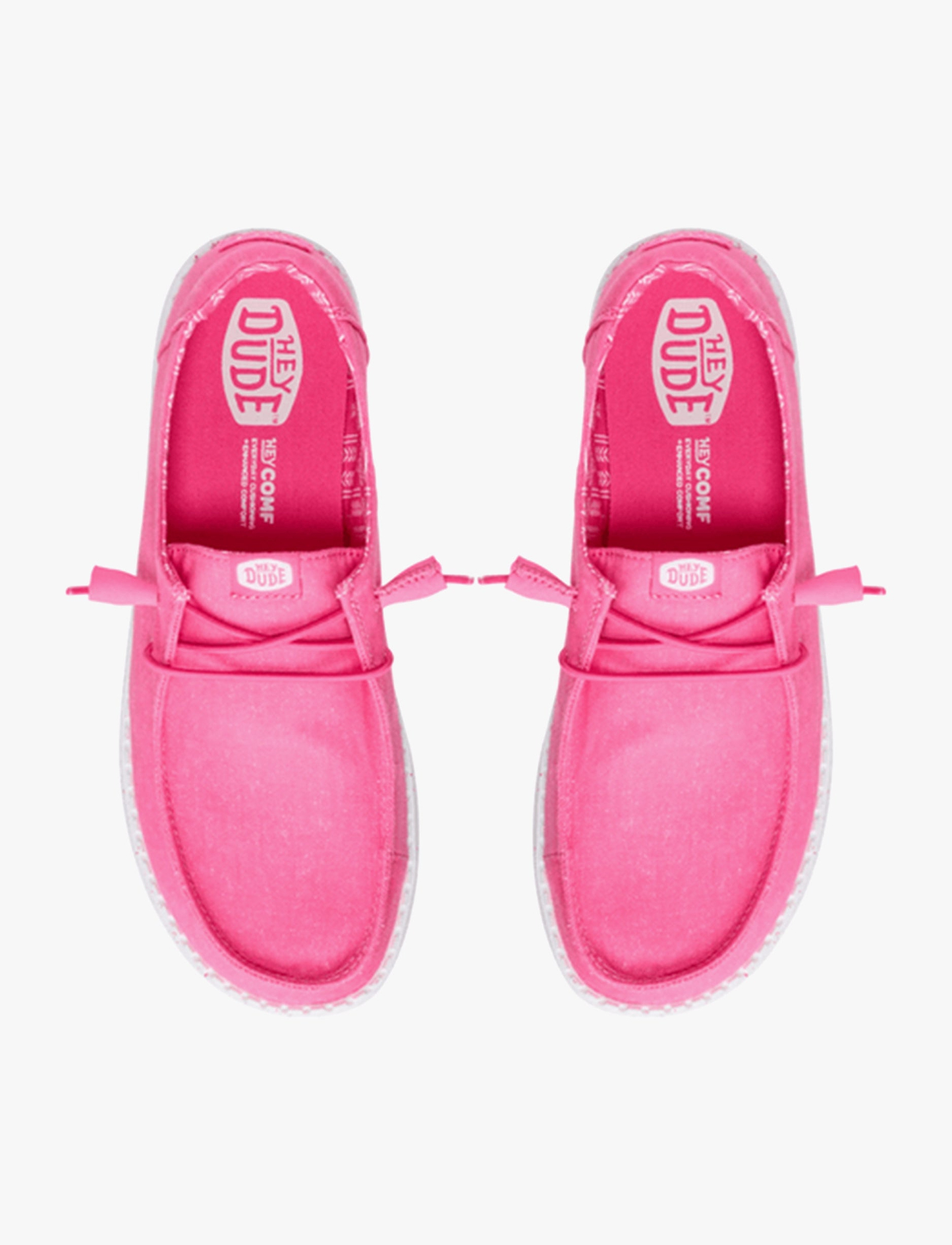 Hey Dude Lace Slip On Wendy Canvas - נעלי סליפ און היי דוד וונדי קנבס לנשים