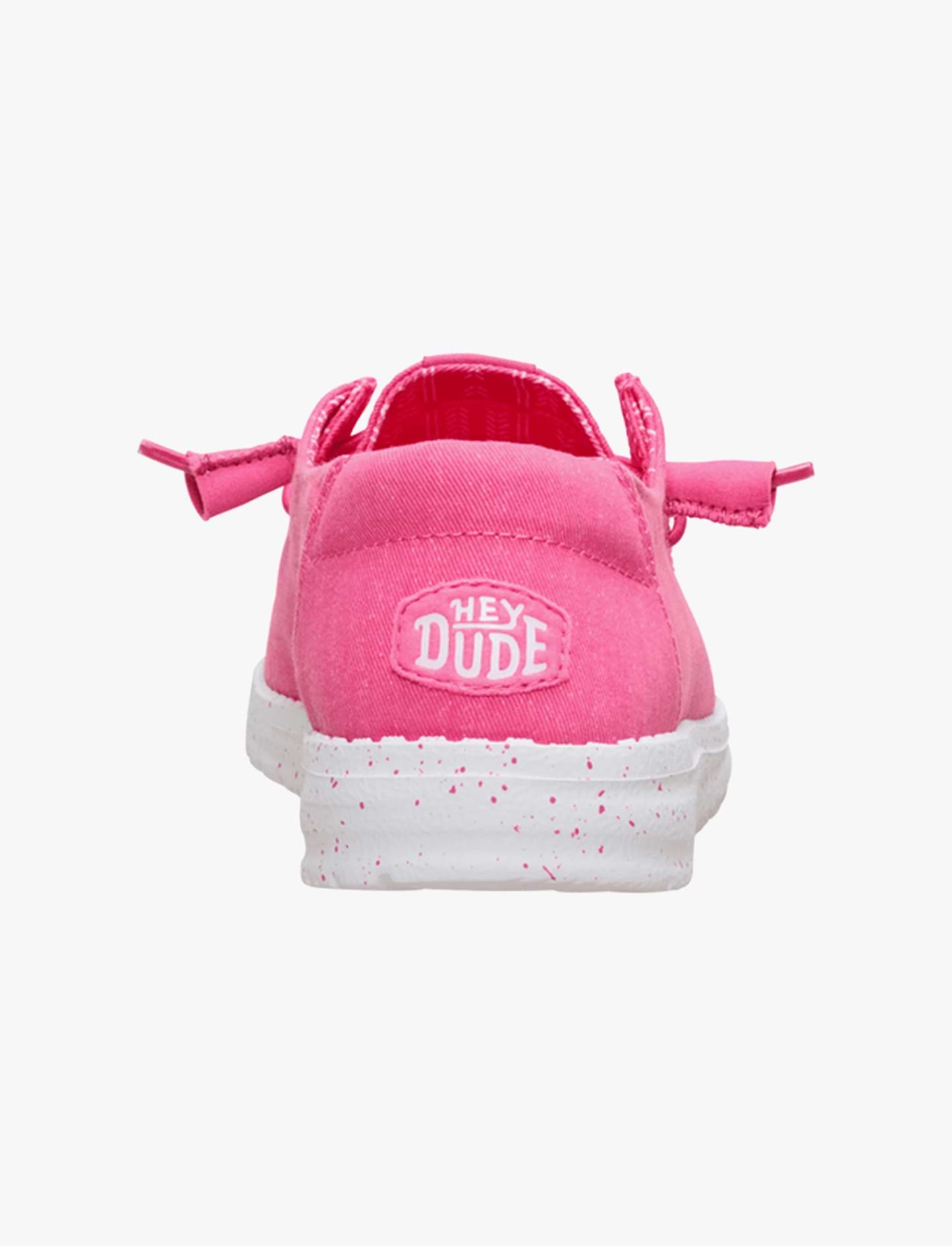 Hey Dude Lace Slip On Wendy Canvas - נעלי סליפ און היי דוד וונדי קנבס לנשים