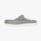 Hey Dude Wally Slip Stretch Canvas - כפכפי סליפ און וולי סטרץ' קנבס היי דוד לגברים בצבע אפור