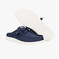Hey Dude Wally Slip Stretch Canvas - כפכפי סליפ און וולי סטרץ' קנבס היי דוד לגברים בצבע נייבי