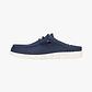 Hey Dude Wally Slip Stretch Canvas - כפכפי סליפ און וולי סטרץ' קנבס היי דוד לגברים בצבע נייבי
