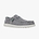 Hey Dude Slip On Wally Stretch Sox - נעלי סליפ און היי דוד לגברים בצבע אפור