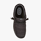 Hey Dude Slip On Wally Stretch Sox - נעלי סליפ און היי דוד לגברים בצבע שחור