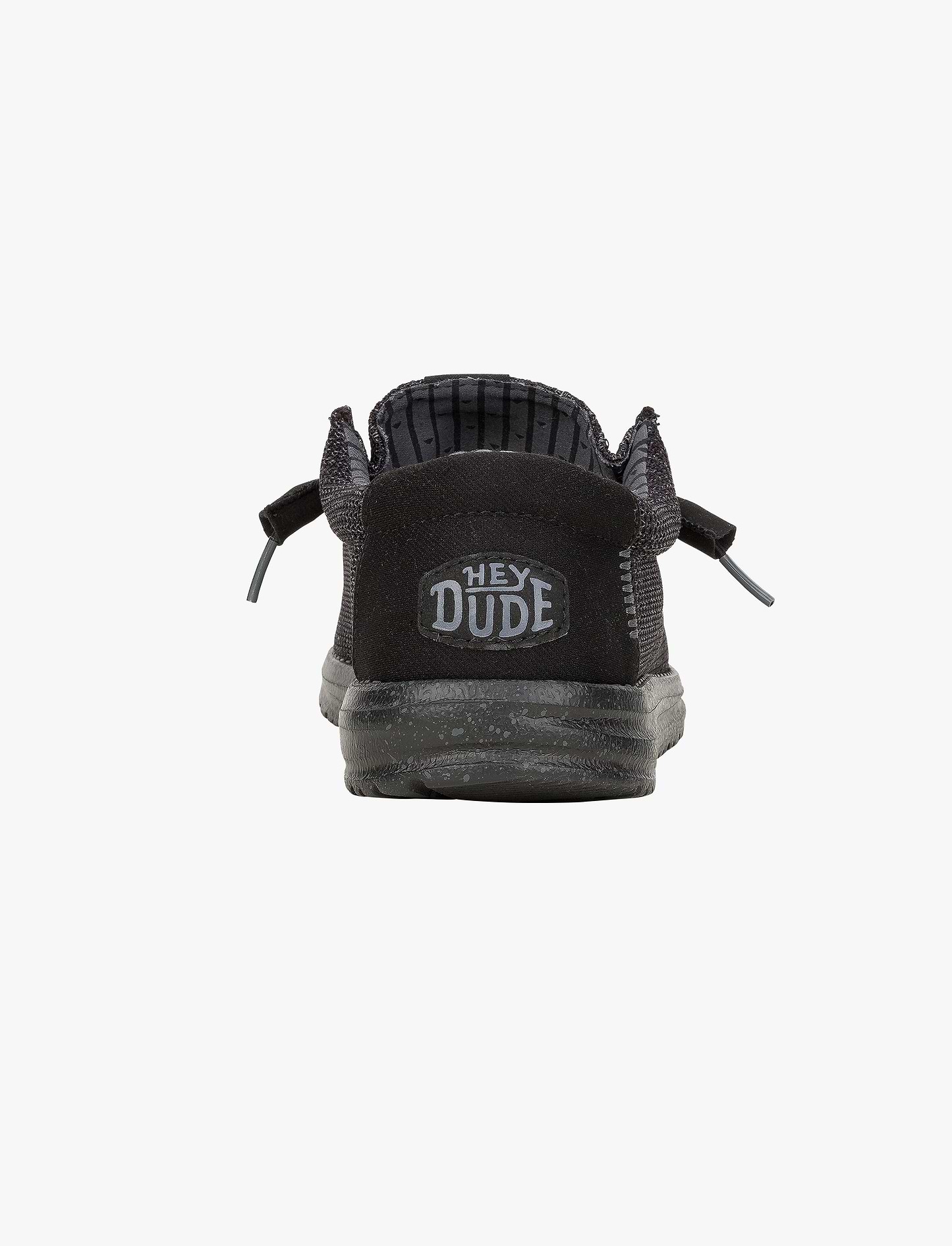 Hey Dude Slip On Wally Stretch Sox - נעלי סליפ און היי דוד לגברים בצבע שחור