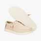 Hey Dude Slip On Wally Stretch Sox - נעלי סליפ און היי דוד לגברים בצבע אייריש קרים/אגרט
