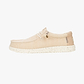 Hey Dude Slip On Wally Stretch Sox - נעלי סליפ און היי דוד לגברים בצבע אייריש קרים/אגרט