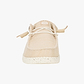 Hey Dude Slip On Wally Stretch Sox - נעלי סליפ און היי דוד לגברים בצבע אייריש קרים/אגרט