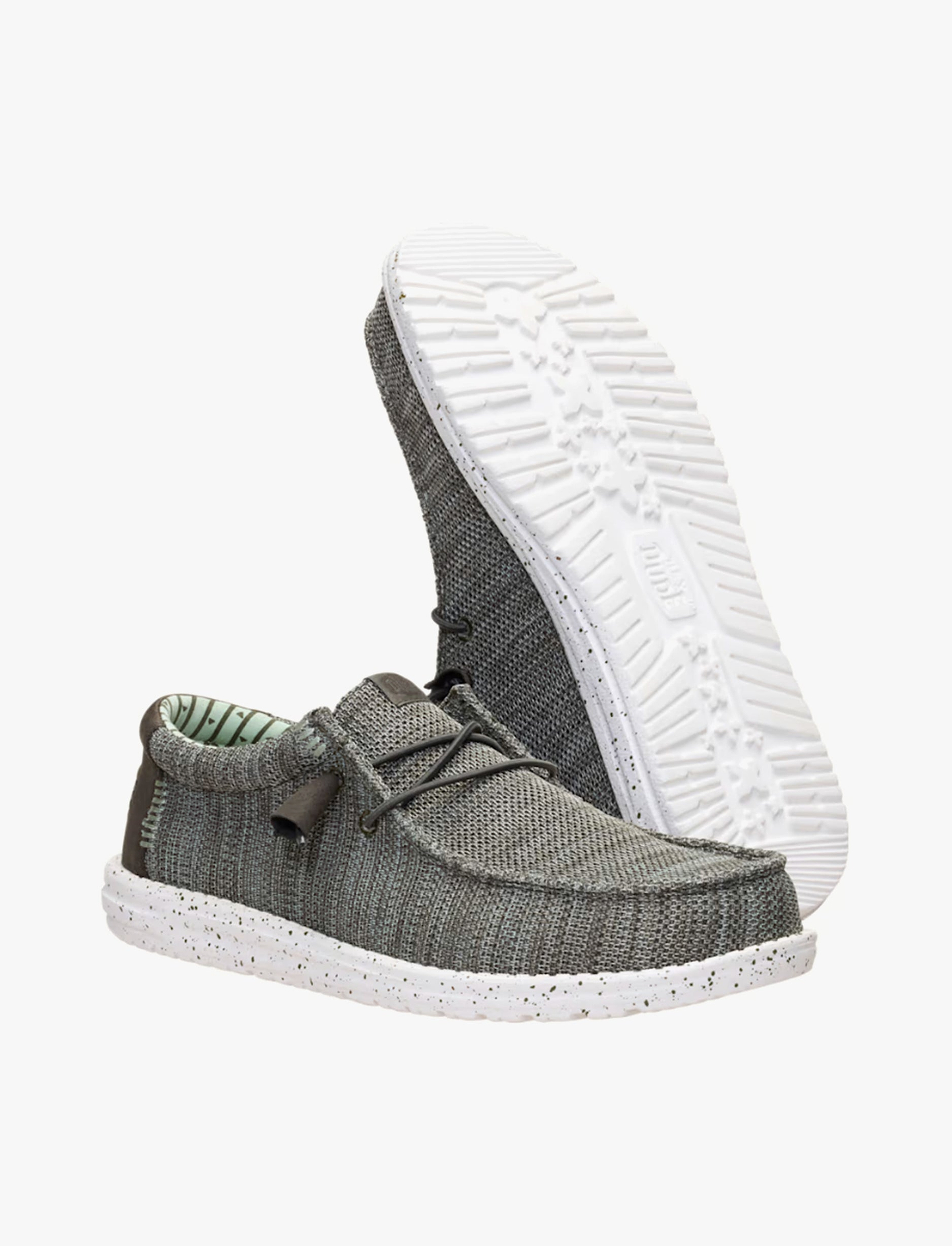 Hey Dude Slip On Wally Stretch Sox - נעלי סליפ און היי דוד לגברים
