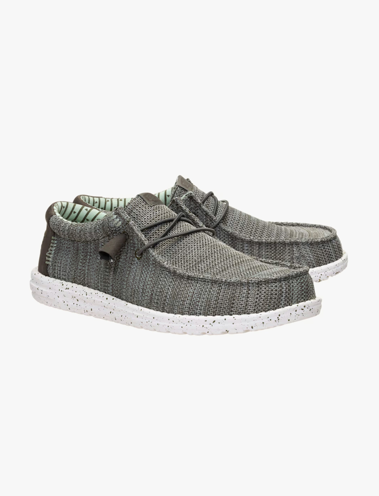 Hey Dude Slip On Wally Stretch Sox - נעלי סליפ און היי דוד לגברים