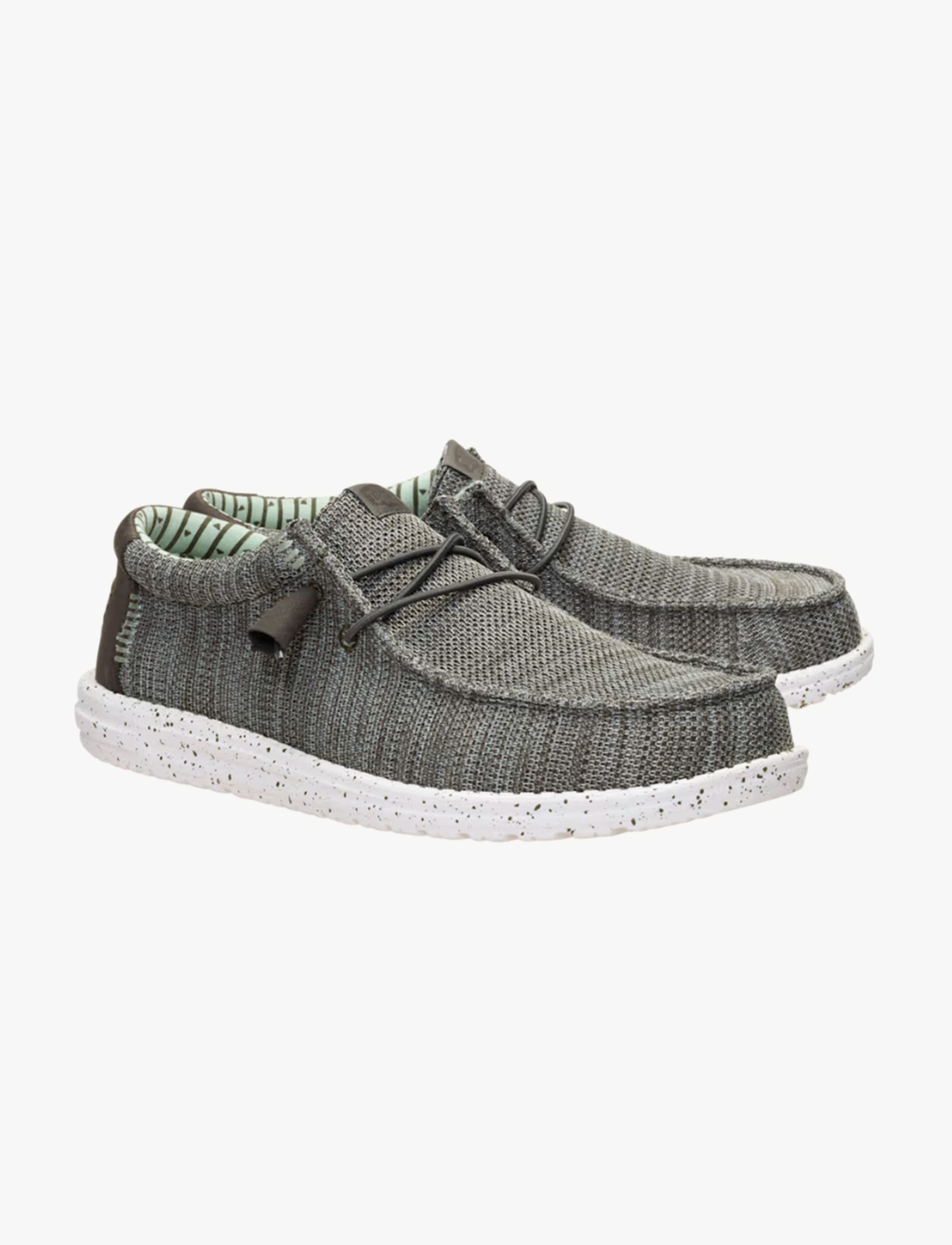 Hey Dude Slip On Wally Stretch Sox - נעלי סליפ און היי דוד לגברים