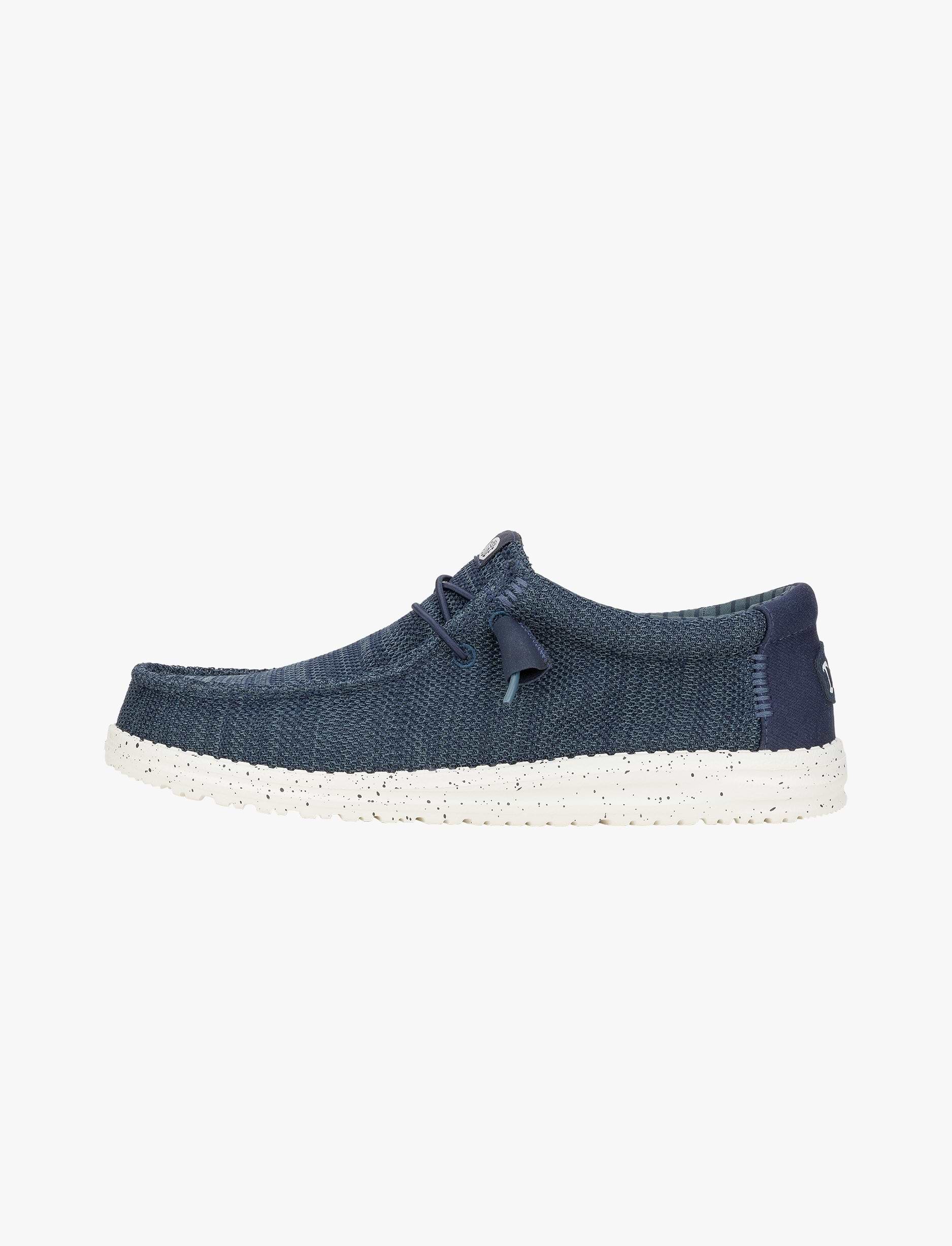 Hey Dude Slip On Wally Stretch Sox - נעלי סליפ און היי דוד לגברים