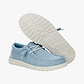 Hey Dude Slip On Wally Stretch Sox - נעלי סליפ און היי דוד לגברים בצבע כחול ענן/תכלת