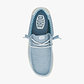 Hey Dude Slip On Wally Stretch Sox - נעלי סליפ און היי דוד לגברים בצבע כחול ענן/תכלת