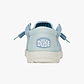 Hey Dude Slip On Wally Stretch Sox - נעלי סליפ און היי דוד לגברים בצבע כחול ענן/תכלת