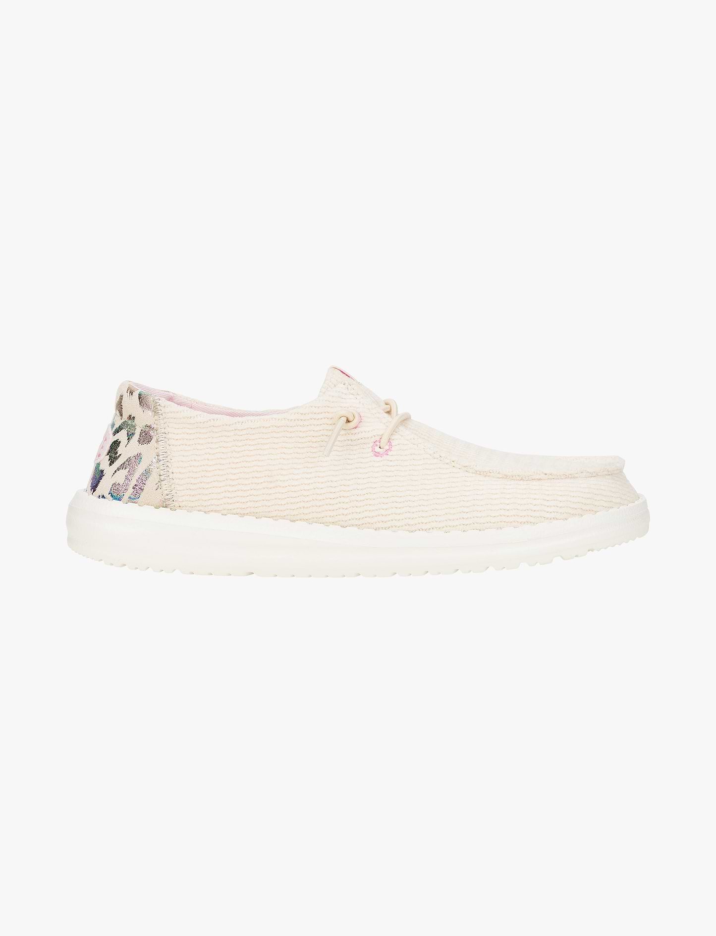 Hey Dude Slip On Wendy Corduroy Leo - נעלי סליפ און היידוד וונדי קורדורי לנשים