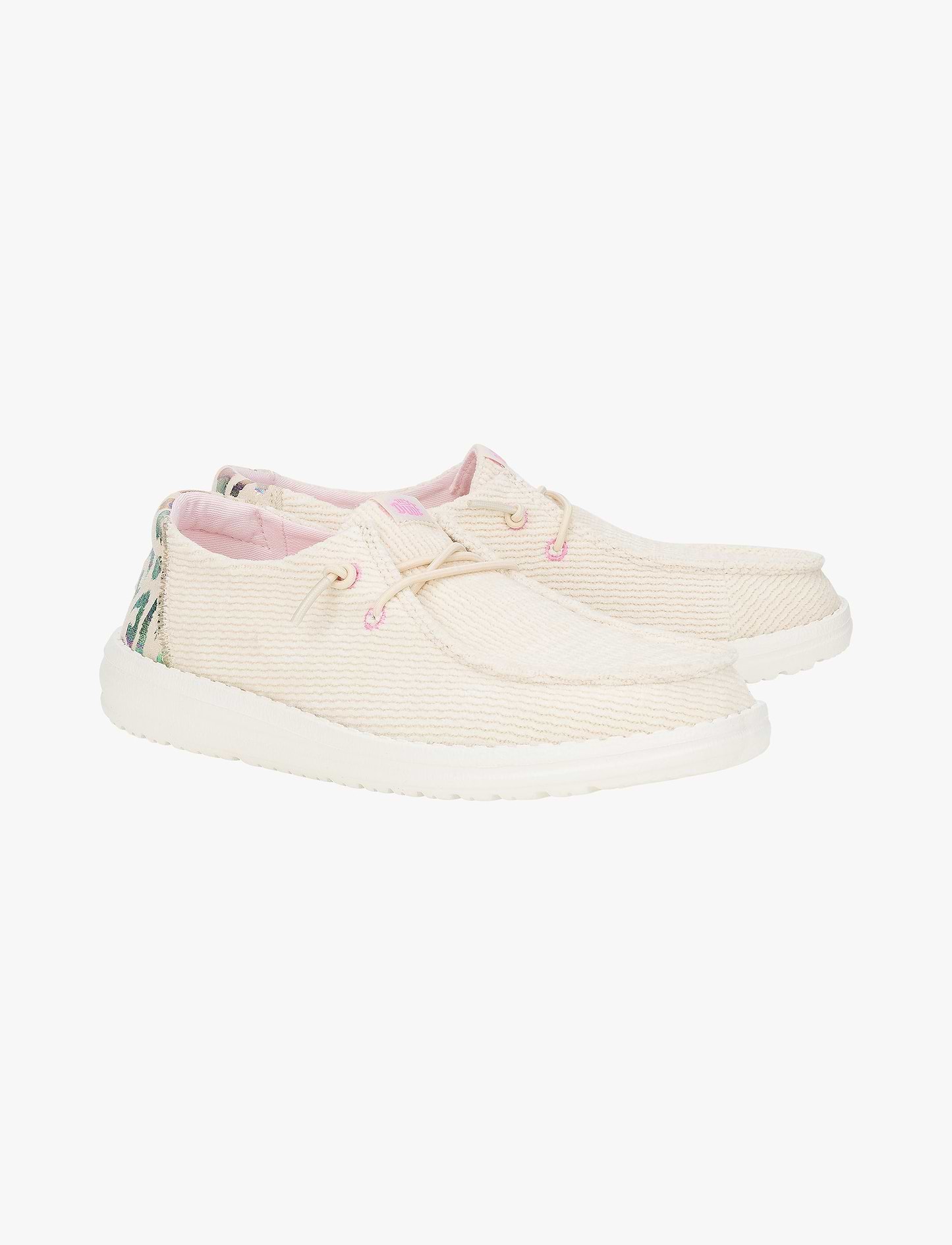 Hey Dude Slip On Wendy Corduroy Leo - נעלי סליפ און היידוד וונדי קורדורי לנשים