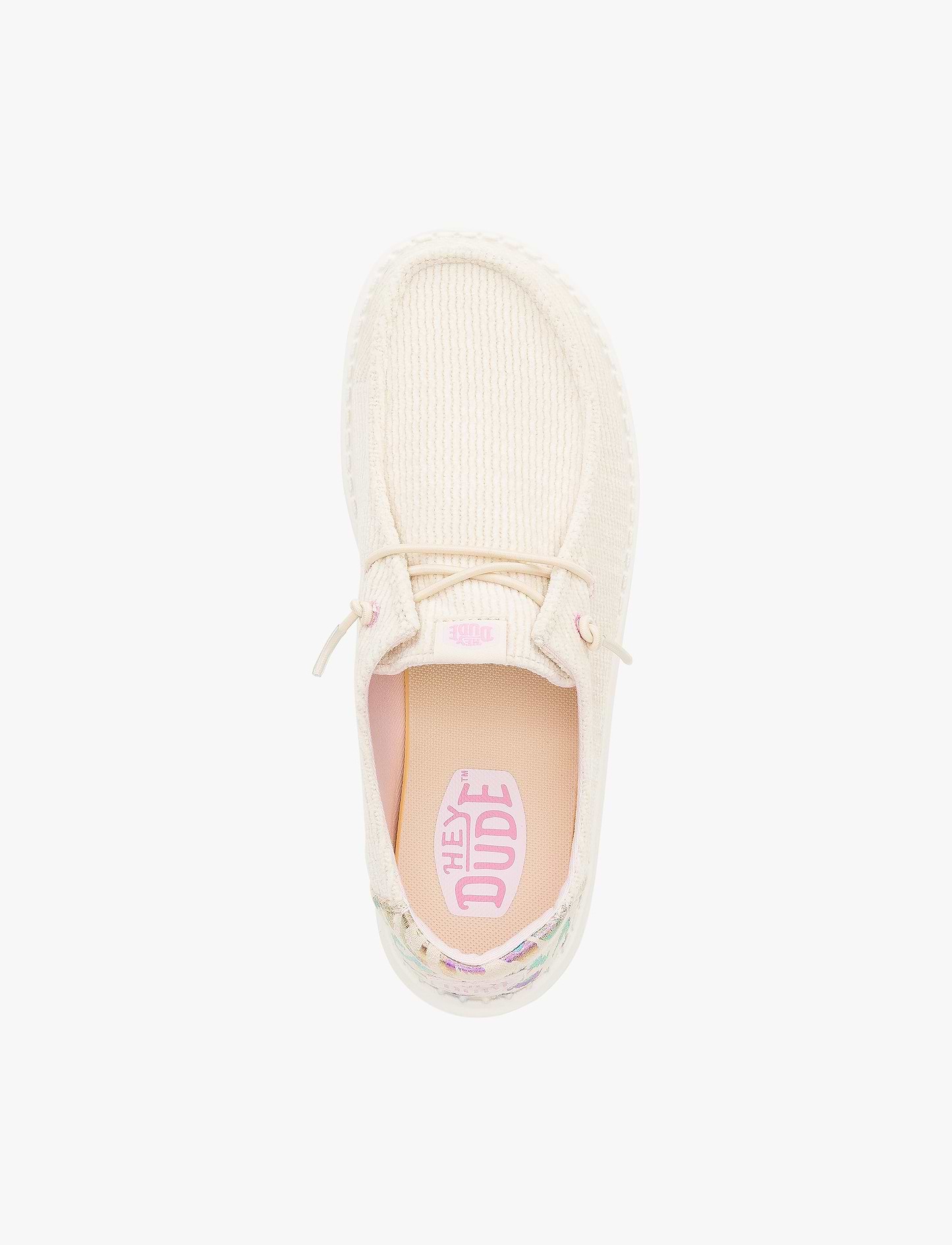 Hey Dude Slip On Wendy Corduroy Leo - נעלי סליפ און היידוד וונדי קורדורי לנשים