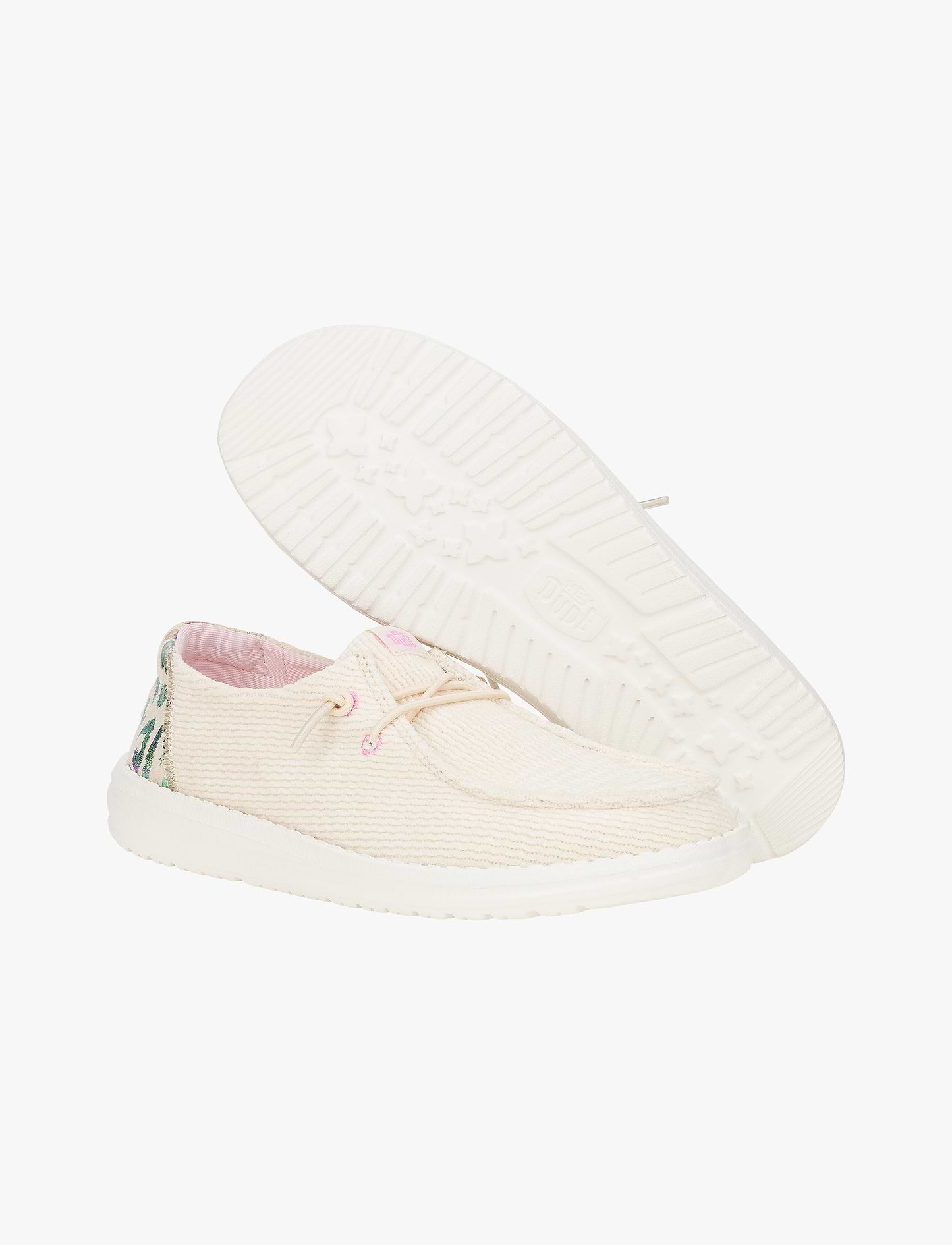 Hey Dude Slip On Wendy Corduroy Leo - נעלי סליפ און היידוד וונדי קורדורי לנשים