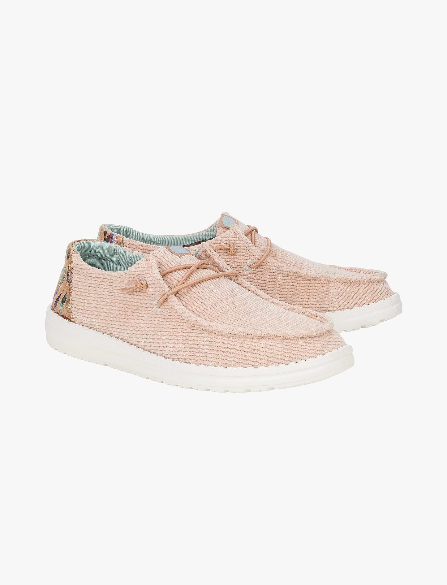 Hey Dude Slip On Wendy Corduroy Leo - נעלי סליפ און היידוד וונדי קורדורי לנשים