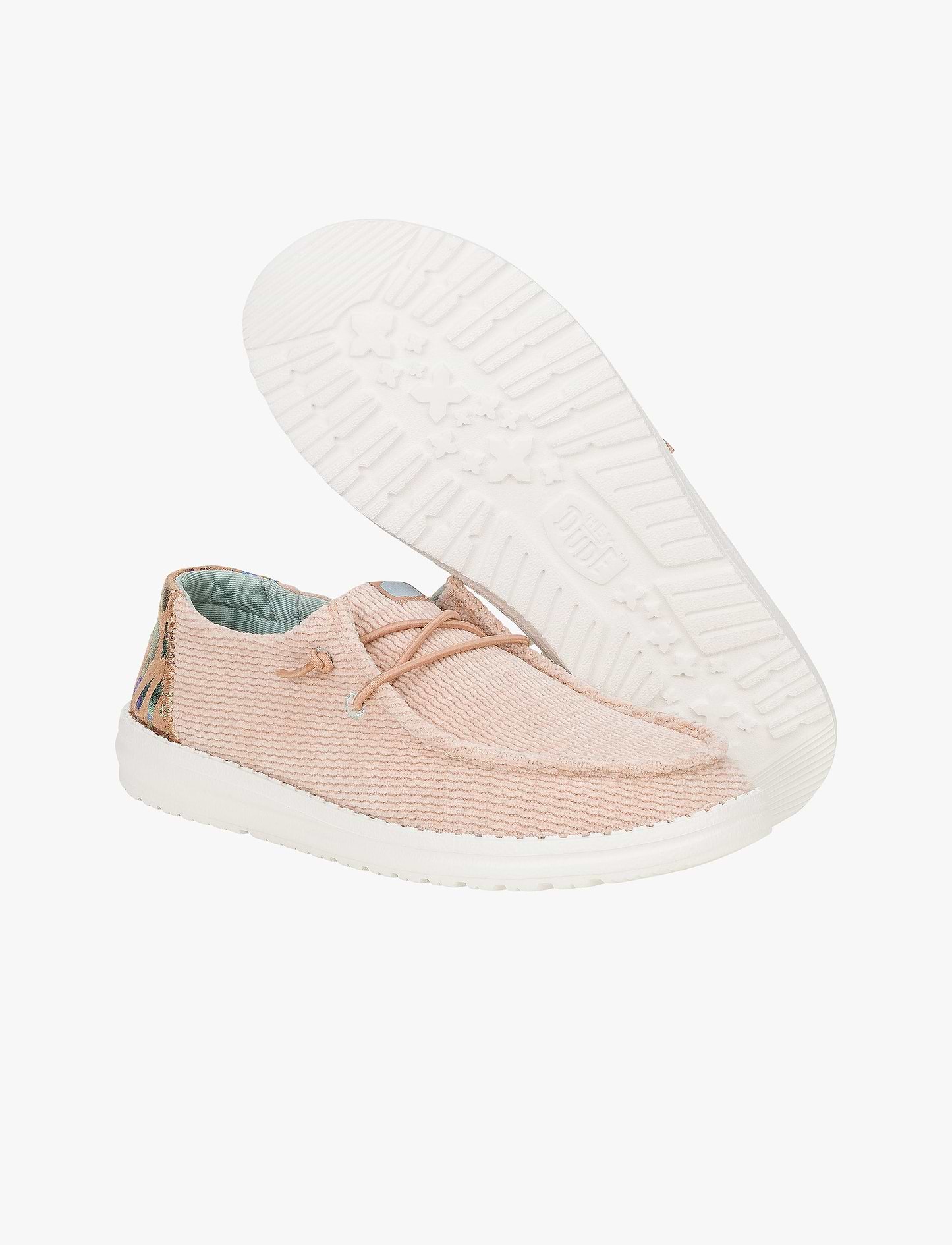 Hey Dude Slip On Wendy Corduroy Leo - נעלי סליפ און היידוד וונדי קורדורי לנשים