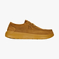 Hey Dude Wally Comf Suede - נעלי סליפ און היידוד לגברים בצבע זהוב-צהוב