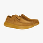 Hey Dude Wally Comf Suede - נעלי סליפ און היידוד לגברים בצבע זהוב-צהוב