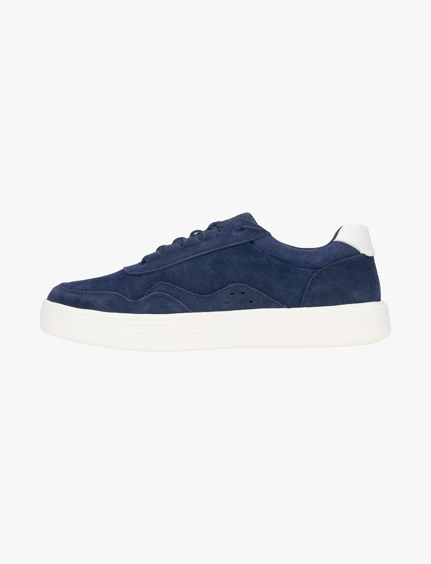 Hey Dude Sneakers Hudson M Suede Vintage - נעלי סניקרס היידוד הודסון בצבע נייבי/לבן