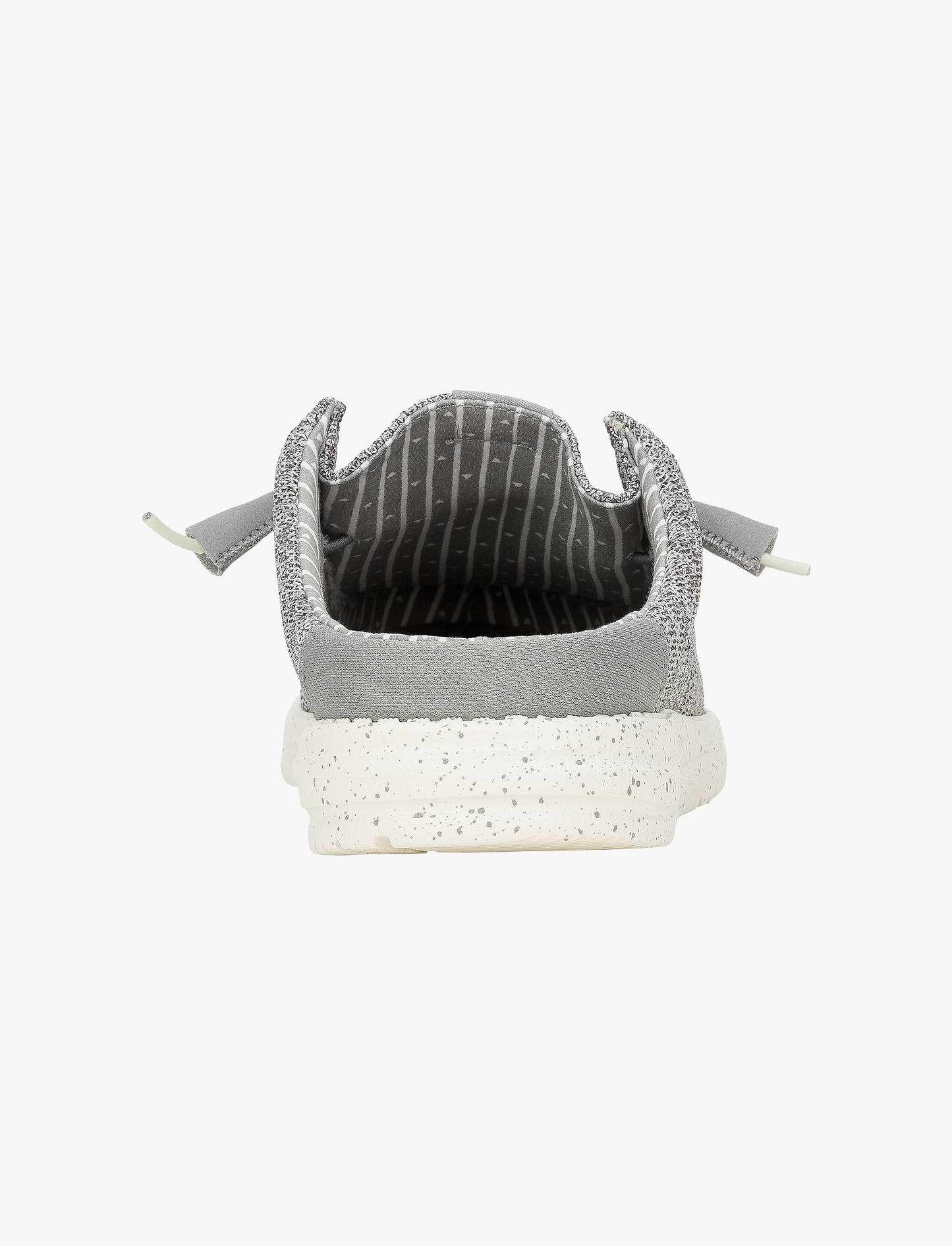 Hey Dude Wally Strech Slip Sox - כפכפי סליפ און היי דוד לגברים בצבע אפור גרניט