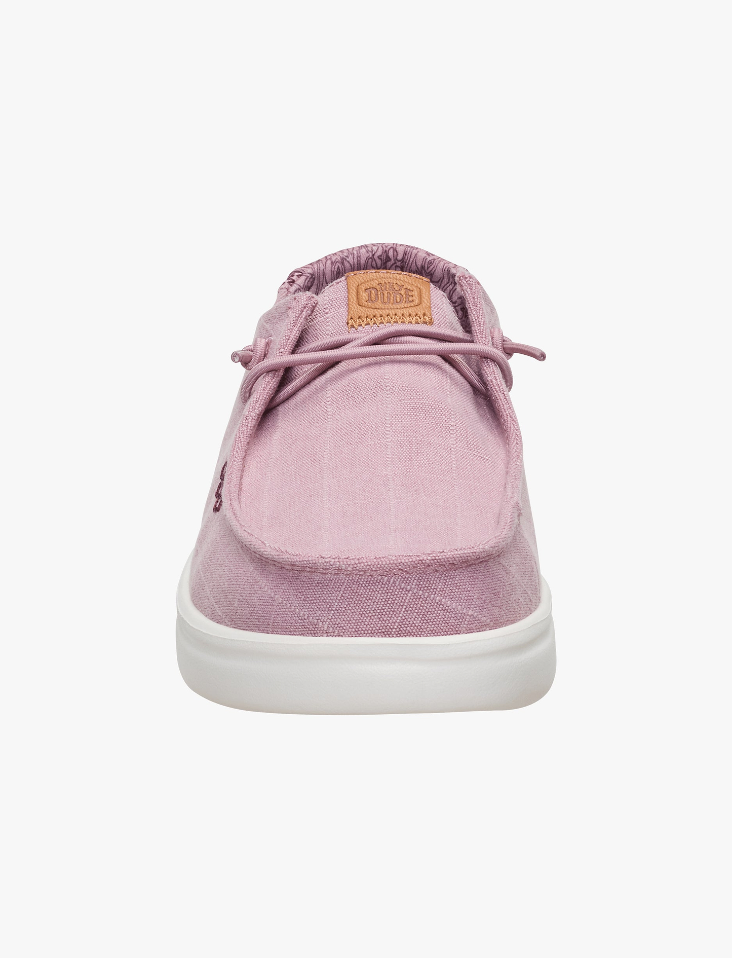 Hey Dude Wendy Rise Chambray Grid -  נעלי סליפ און וונדי רייז שמברי גריד היי דוד לנשים בצבע רוז סגול