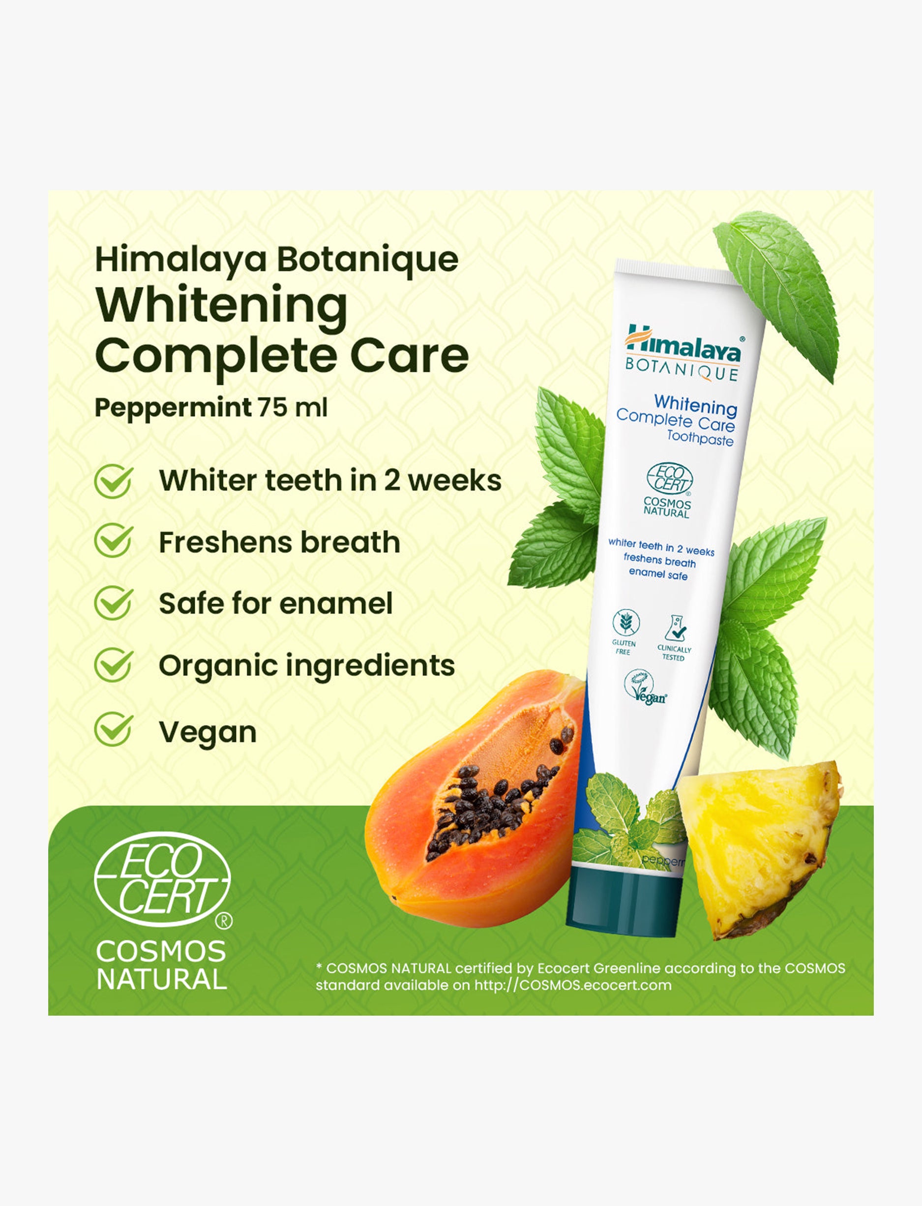 Himalaya - משחת שיניים מנטה חריפה 75 מ"ל