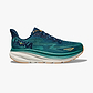HOKA Clifton Wide 9 - נעלי ספורט גברים הוקה קליפטון 9 רחבות בצבע שחור/ירוק