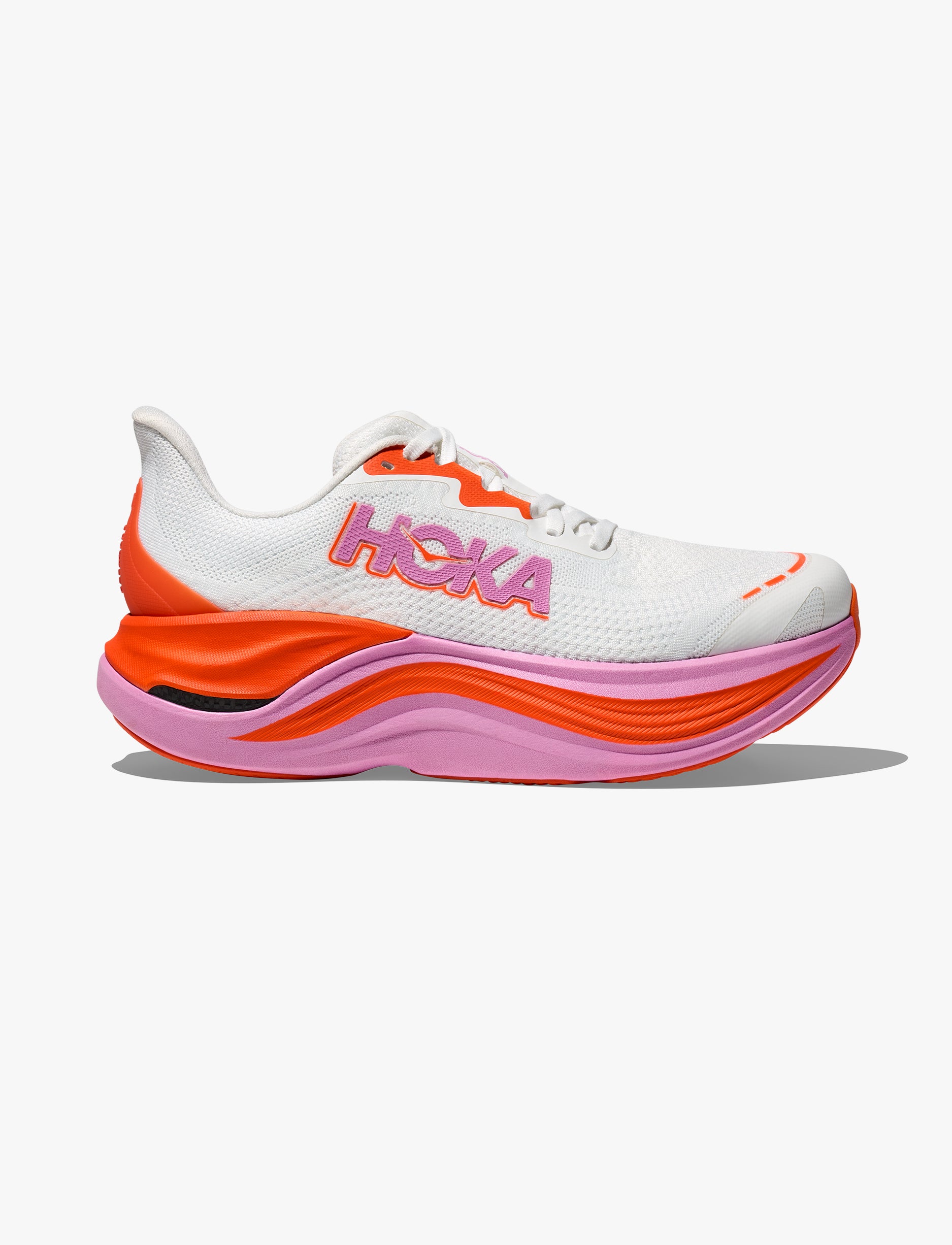 HOKA SKYWARD X - נעלי הוקה לגברים סקייווארד בצבע פרוסט/כתום
