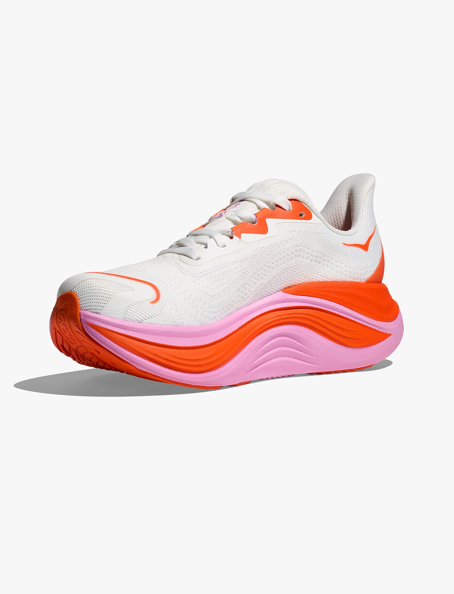 HOKA SKYWARD X - נעלי הוקה לגברים סקייווארד בצבע פרוסט/כתום