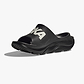 HOKA ORA ATHLETIC SLIDE - כפכפי אורה אתלטיקס סלייד בצבע שחור/לבן