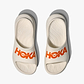 HOKA ORA ATHLETIC SLIDE - כפכפי אורה אתלטיקס סלייד בצבע פרוסט/כתום לבה