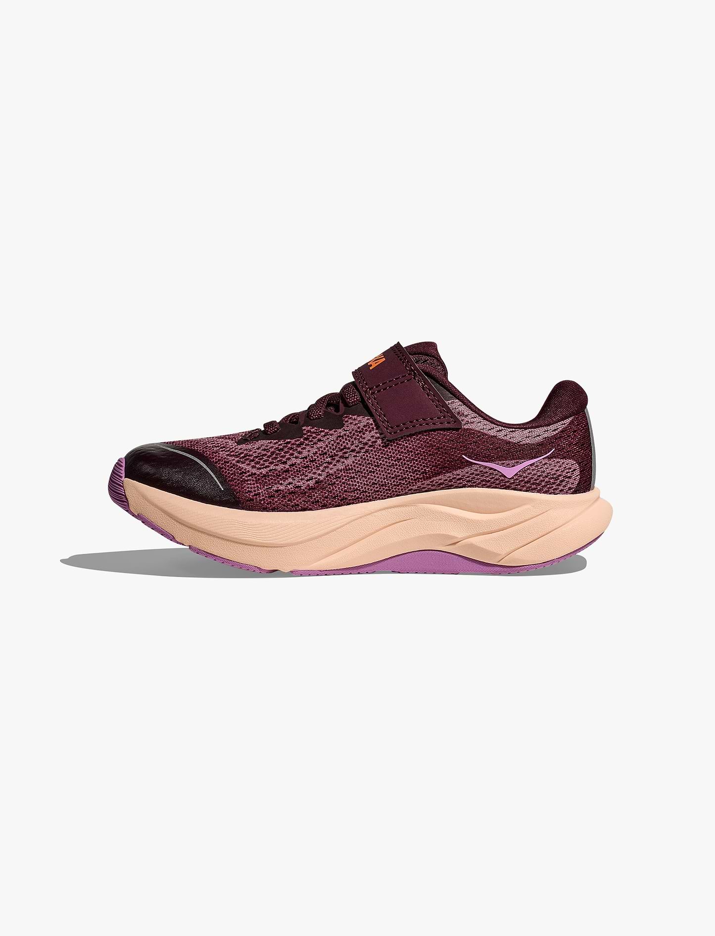 HOKA RINCON 4 LITTLE KIDS - נעלי ספורט לילדים הוקה רינקון 4 בצבע דובדבן כהה/סגלגל