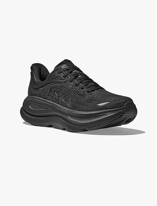 HOKA BONDI 9 - נעלי ספורט לגבר בונדי 9 בצבע שחור/שחור