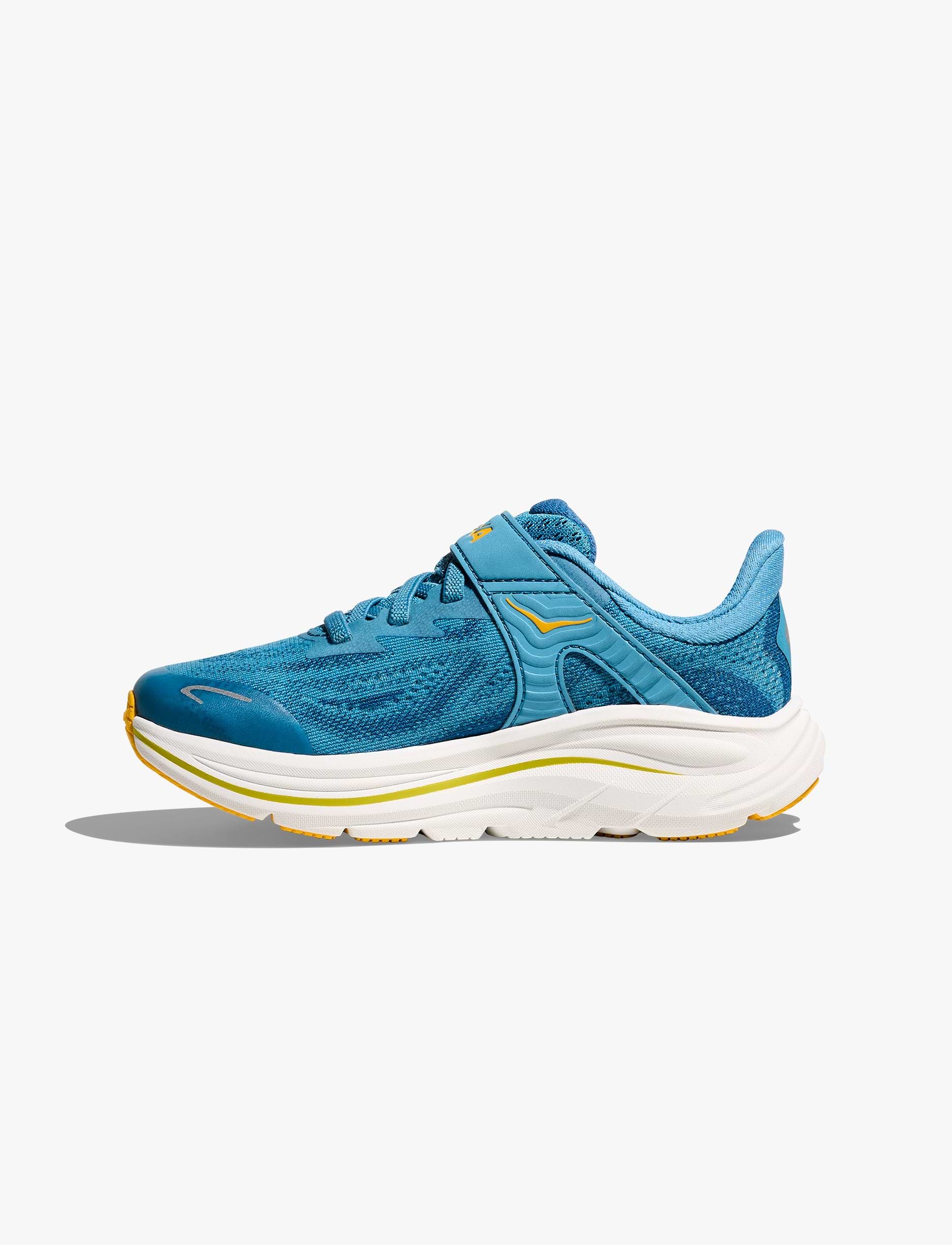 HOKA CLIFTON 10 LITTLE KIDS - נעלי ספורט ילדים הוקה קליפטון 10 בצבע כחול אלפיני/לילה ערפל