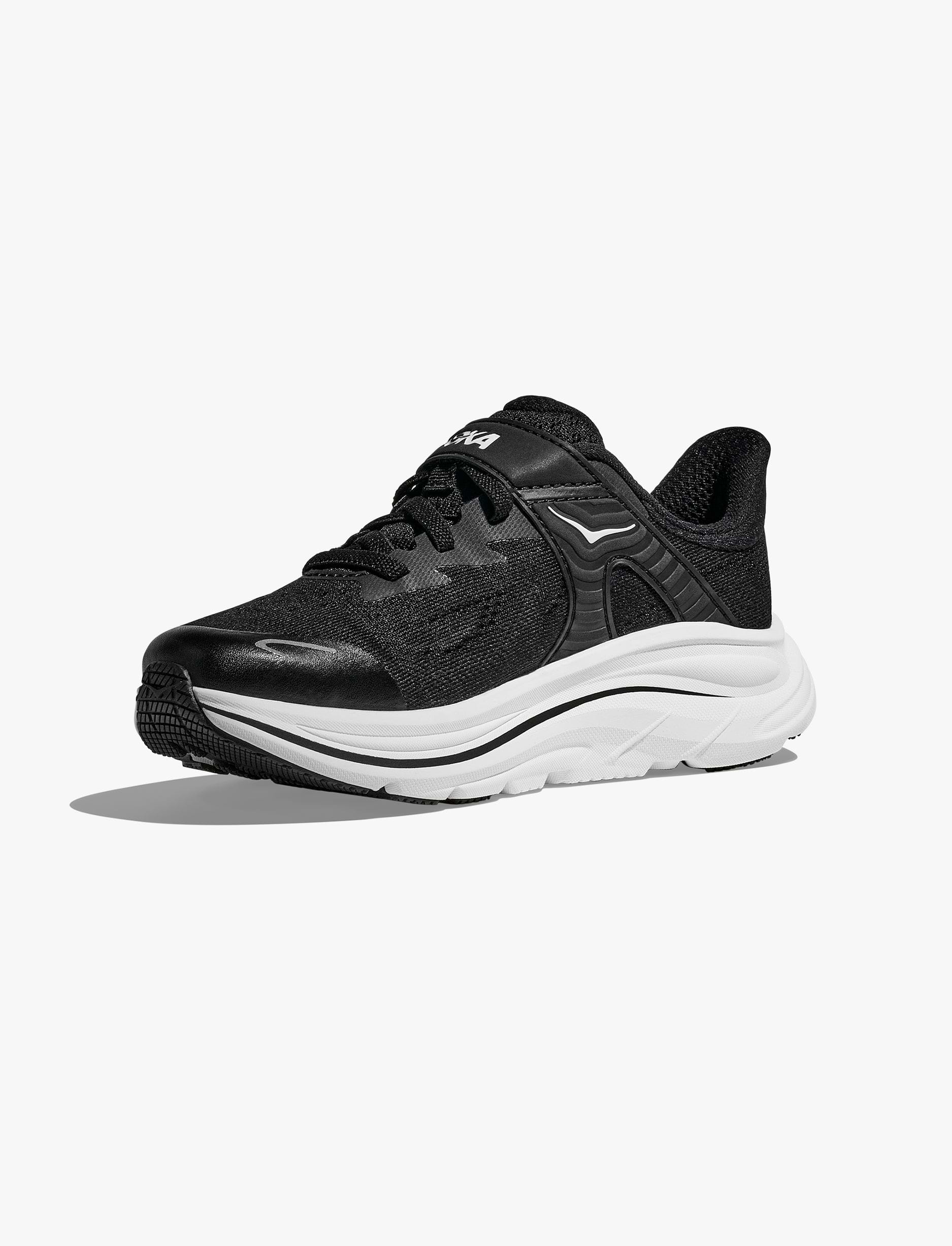 HOKA CLIFTON 10 LITTLE KIDS - נעלי ספורט ילדים הוקה קליפטון 10 בצבע שחור/לבן