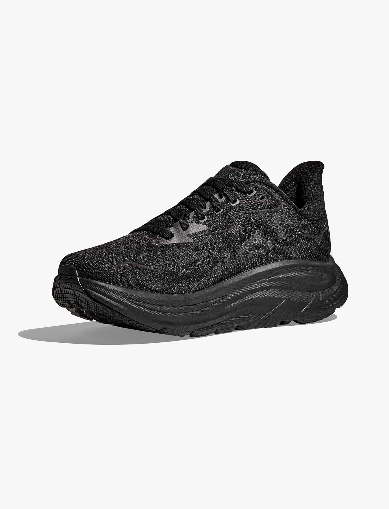 HOKA CLIFTON X-WIDE 10 -  נעלי ספורט גברים הוקה קליפטון 10 אקסטרה רחבות בצבע שחור/שחור