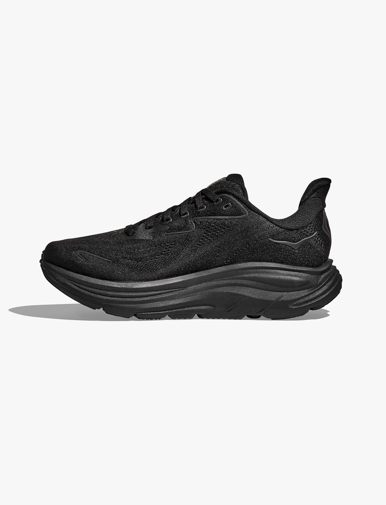 HOKA CLIFTON X-WIDE 10 -  נעלי ספורט גברים הוקה קליפטון 10 אקסטרה רחבות בצבע שחור/שחור