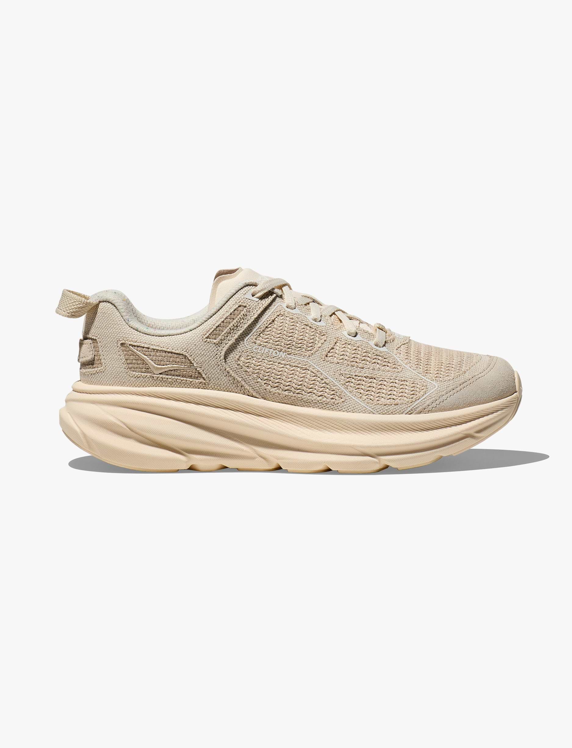 HOKA CLIFTON ONE9 BP -  נעלי הוקה קליפטון אופנה בצבע אלבסטר/כחול סיאלו