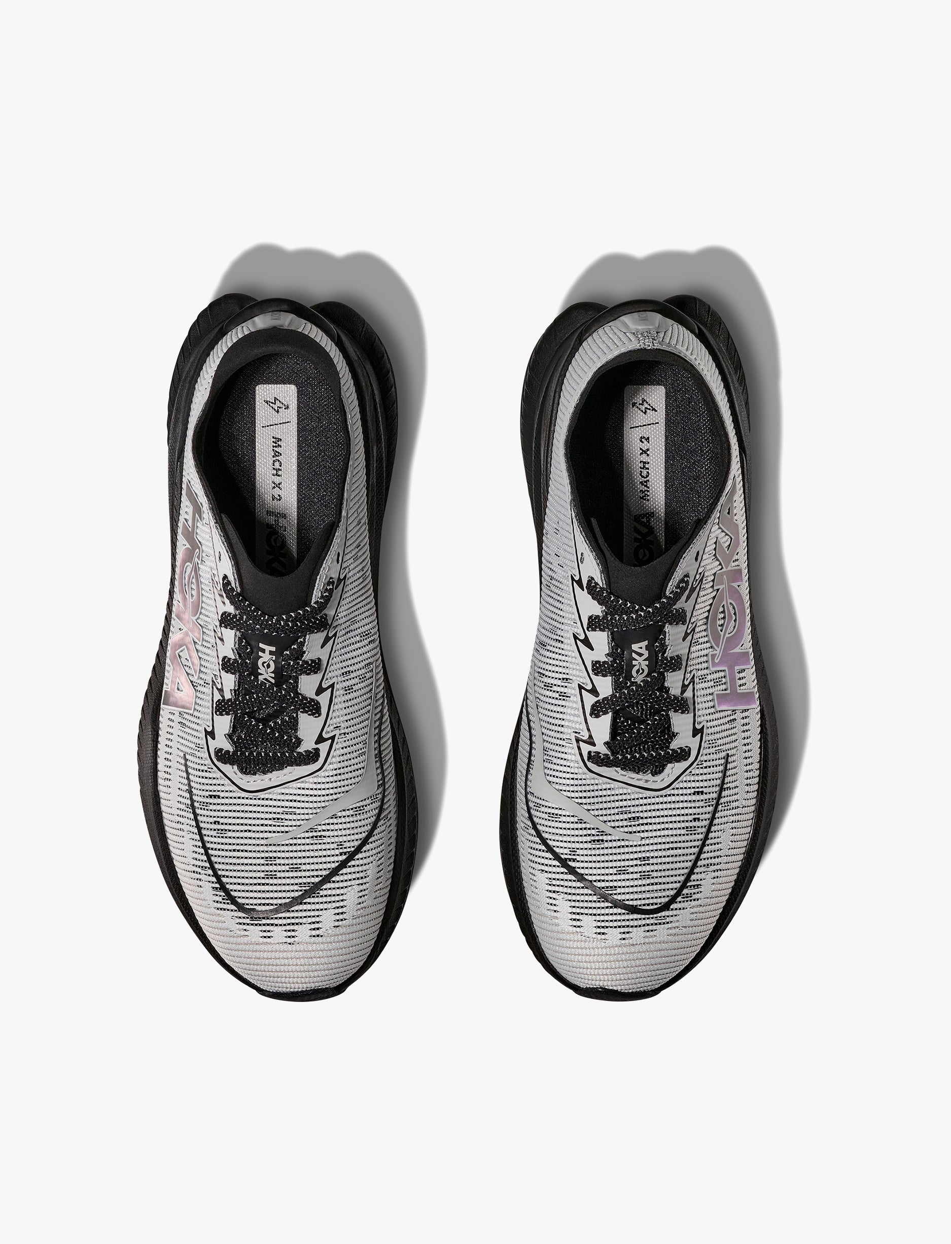 HOKA MACH X 2  - נעלי הוקה מאך אופנה בצבע שחור/כוכב