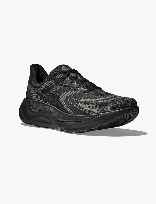 HOKA Arahi Wide 8 - נעלי ספורט גברים הוקה ארהי 8 רחבות בצבע שחור/שחור