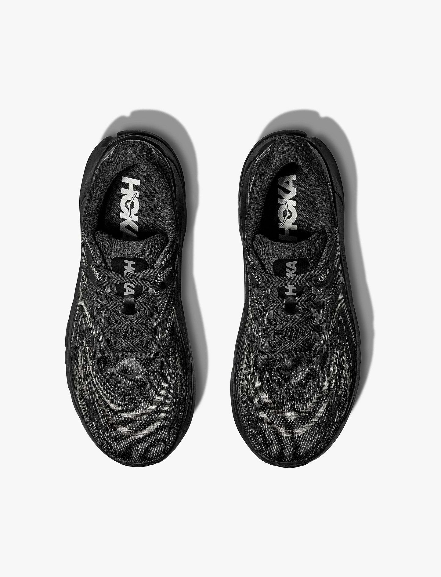 HOKA Arahi Wide 8 - נעלי ספורט גברים הוקה ארהי 8 רחבות בצבע שחור/שחור