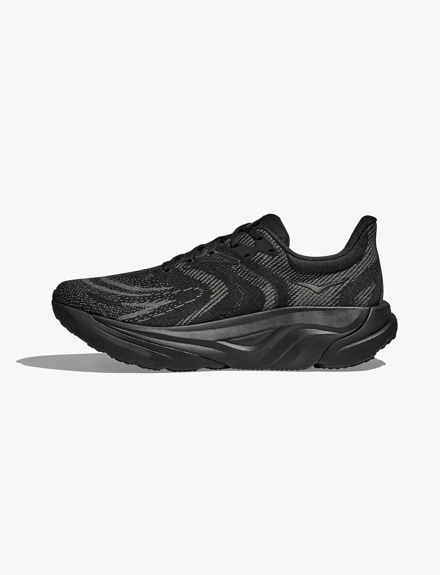 HOKA Arahi Wide 8 - נעלי ספורט גברים הוקה ארהי 8 רחבות בצבע שחור/שחור