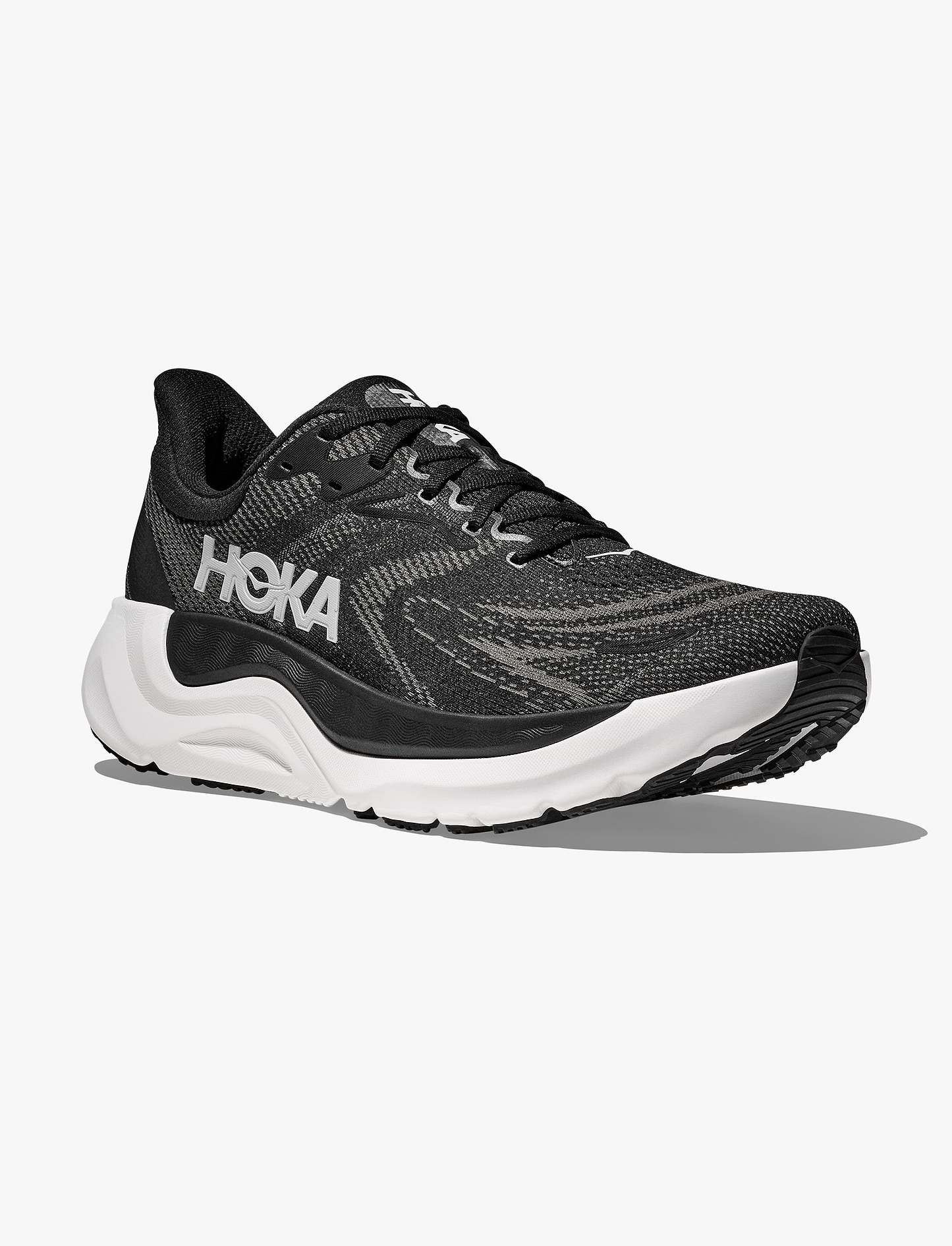 HOKA Arahi X-Wide 8 - נעלי ספורט גברים הוקה ארהי 8 אקסטרה רחבות בצבע שחור/לבן