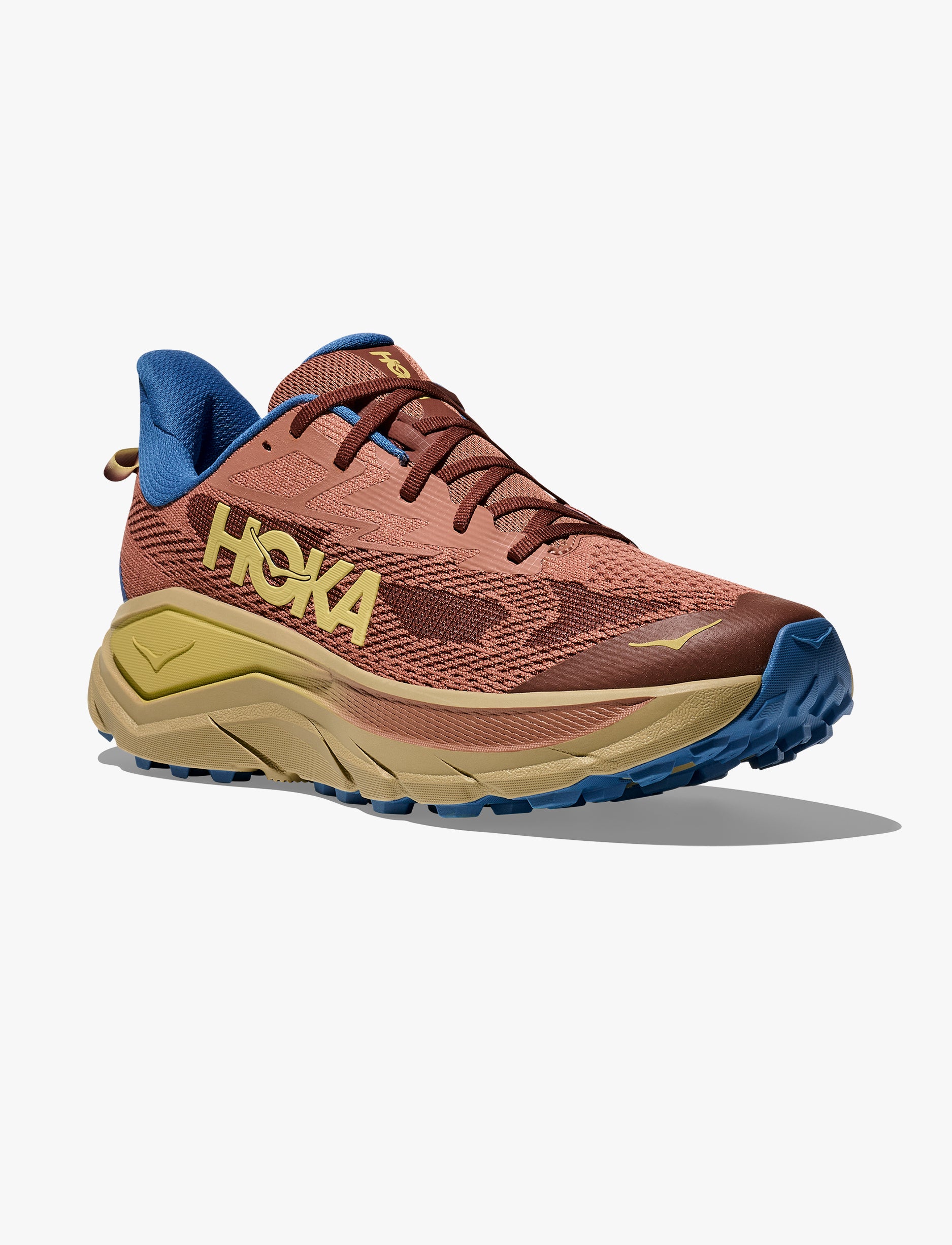 Hoka Challenger Wide 8 - נעלי ספורט גברים הוקה צ'אלנג'ר 8 רחבות בצבע מייפל/הל