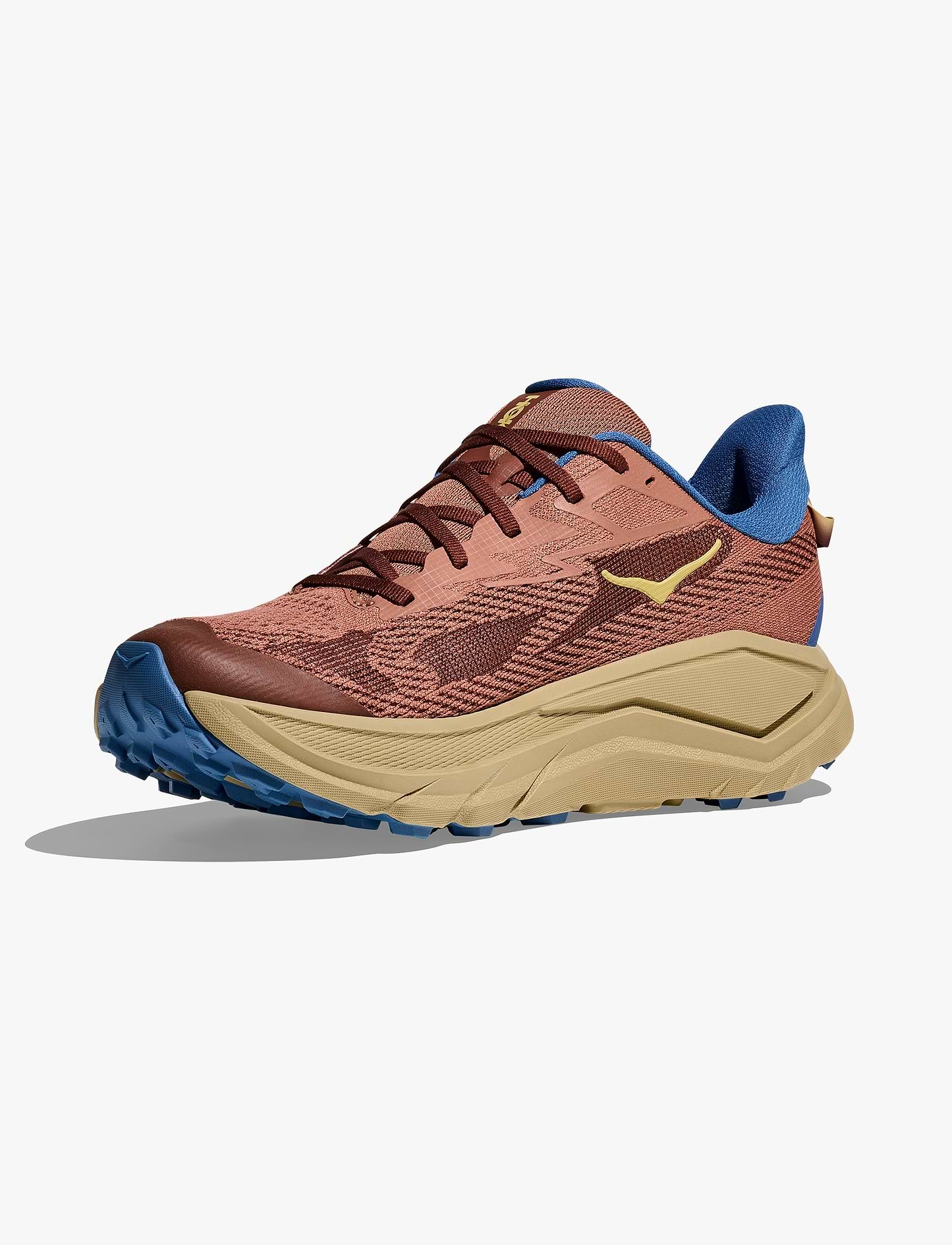 Hoka Challenger Wide 8 - נעלי ספורט גברים הוקה צ'אלנג'ר 8 רחבות בצבע מייפל/הל