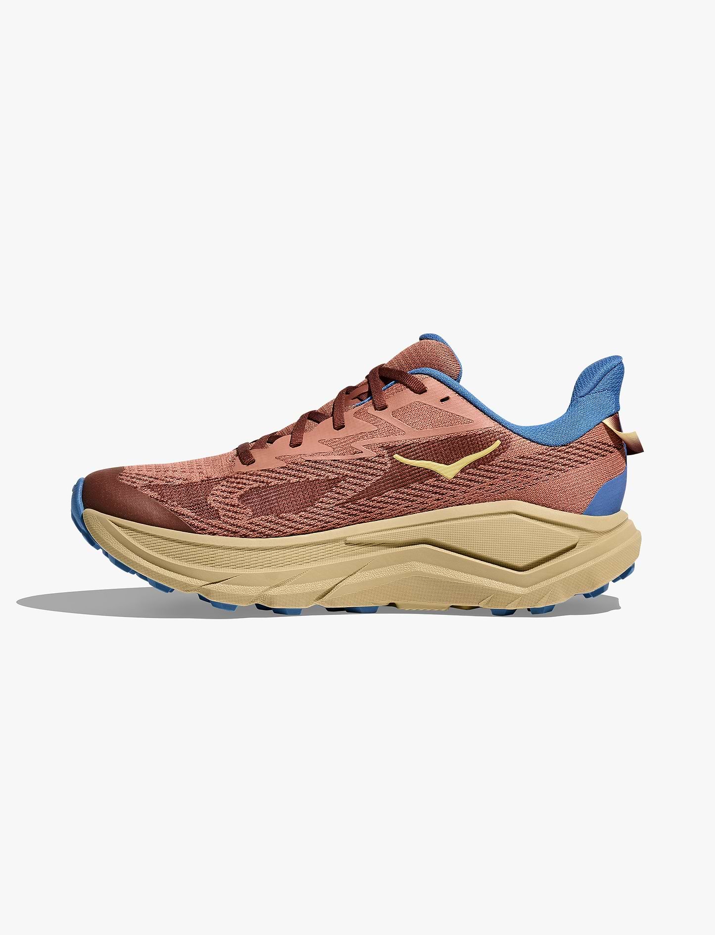 Hoka Challenger Wide 8 - נעלי ספורט גברים הוקה צ'אלנג'ר 8 רחבות בצבע מייפל/הל